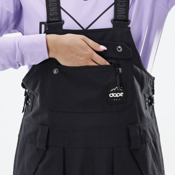 DOPE Notorious B.I.B W Snowboard Pants Women Black XS - Picture 6 of 6